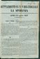 Supplemento al n. 4 del giornale La Speranza, Roma 27 Agosto 1847